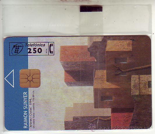 Carte telefoniche di collezione: arte raimon sunyer  nueva con precinto