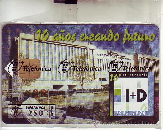 Carte telefoniche di collezione: creando futuro  nueva con precinto