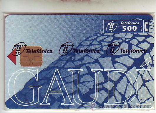 Tarjetas telef&oacute;nicas de colecci&oacute;n: gaudi nueva con precinto - Foto 1