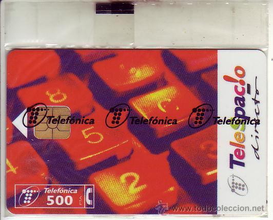 Tarjetas telef&oacute;nicas de colecci&oacute;n: telespacio nueva con precinto - Foto 1