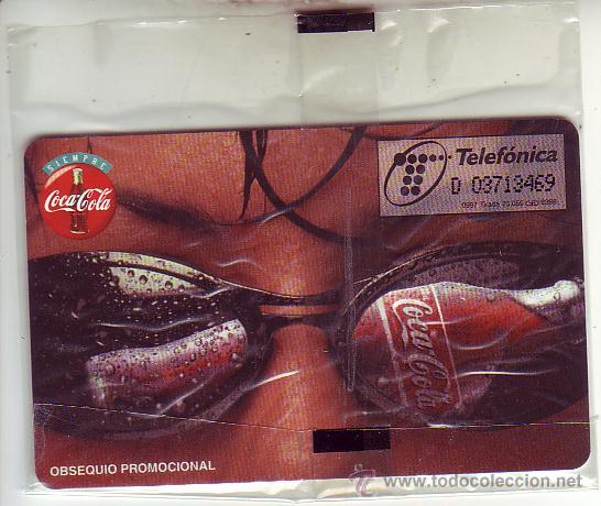 Tarjetas telef&oacute;nicas de colecci&oacute;n: coca cola  nueva con precinto - Foto 1