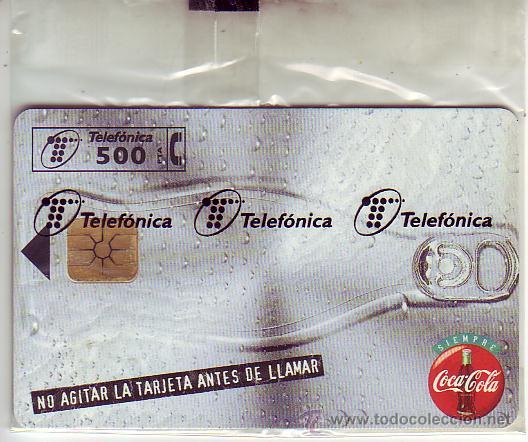 Tarjetas telef&oacute;nicas de colecci&oacute;n: coca cola  nueva con precinto - Foto 1