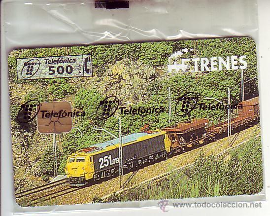 Carte telefoniche di collezione: trenes telebarna nueva con precinto