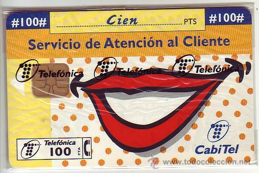 Tarjetas telef&oacute;nicas de colecci&oacute;n: sevicio al cliente nueva con precinto - Foto 1