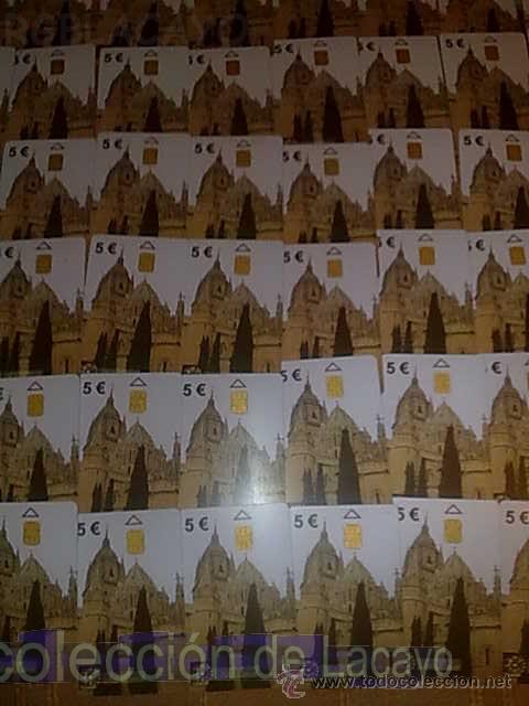 Cartes T&eacute;l&eacute;phoniques de collection: LOTE DE 100 TARJETAS DE LA CATEDRAL DE SALAMANCA EN UN ESTADO PERFECTO
