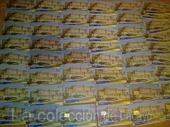 Cartes T&eacute;l&eacute;phoniques de collection: LOTE DE 100 TARJETAS DEL CASTILLO DE COCA - SEGOVIA EN UN ESTADO PERFECTO
