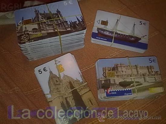 Cartes T&eacute;l&eacute;phoniques de collection: LOTE DE 120 TARJETAS DE CUATRO MODELOS PARA REVENTAS