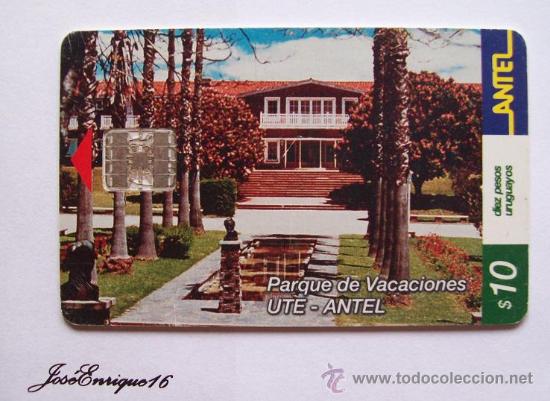 Cartes T&eacute;l&eacute;phoniques de collection: TC 190a PARQUE DE VACACIONES UTE ANTEL, URUGUAY. HOLIDAY PARK.