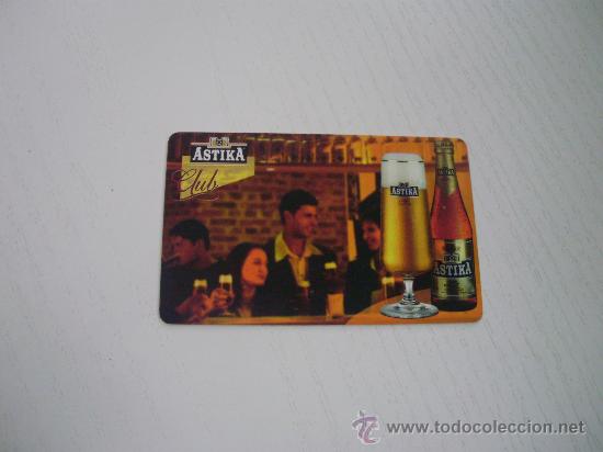 Cartes T&eacute;l&eacute;phoniques de collection: CERVEZA ASTIKA - TARJETA TELEFONICA