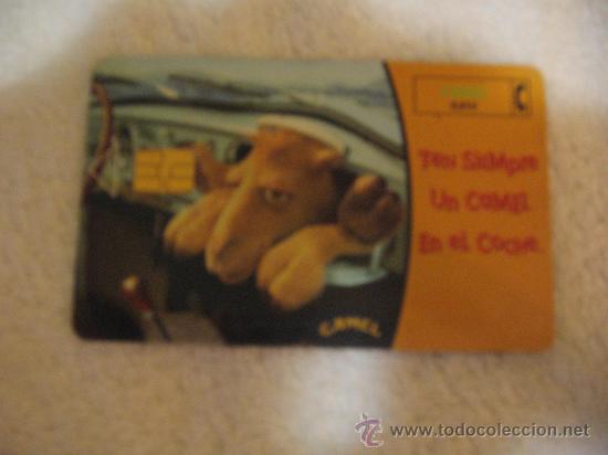Tarjetas telef&oacute;nicas de colecci&oacute;n: TARJETA DE TELEFONICA USADA CAMEL - Foto 1