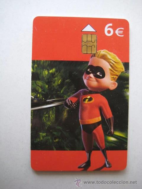 Tarjetas telef&oacute;nicas de colecci&oacute;n: LOS INCREIBLES. TELEFONICA. 2006. ENVIO  GRATIS&iexcl;&iexcl;&iexcl; - Foto 1