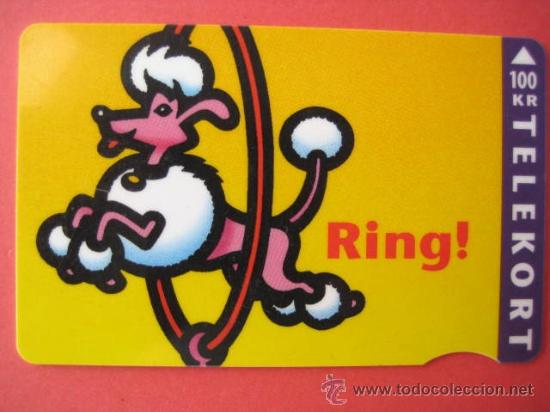 Tarjetas telef&oacute;nicas de colecci&oacute;n: RING. DINAMARCA..VACIA.. ENVIO GRATIS&iexcl;&iexcl;&iexcl; - Foto 1