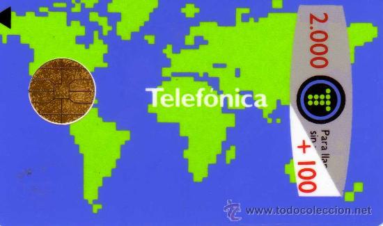 Tarjetas telef&oacute;nicas de colecci&oacute;n: BASICA DE TELEFONICA USADA EN - Foto 1