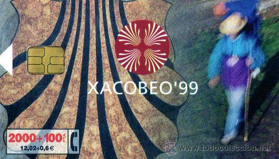 Tarjetas telef&oacute;nicas de colecci&oacute;n: XACOBEO 99 USADA - Foto 1