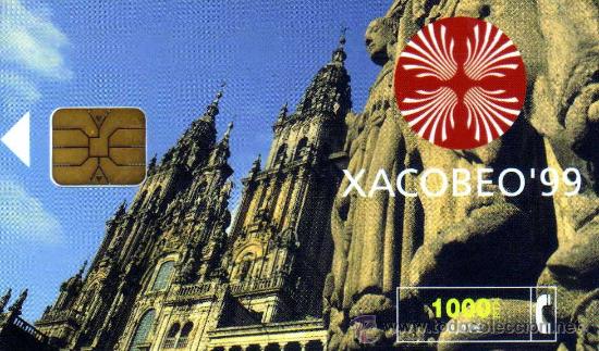 Tarjetas telef&oacute;nicas de colecci&oacute;n: XACOBEO 99 USADA - Foto 1