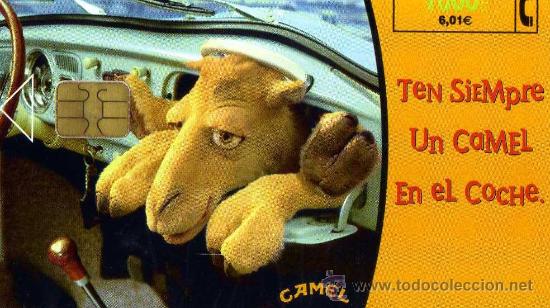 Tarjetas telef&oacute;nicas de colecci&oacute;n: CAMEL USADA  156.500  07/99 - Foto 1