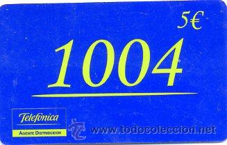Tarjetas telef&oacute;nicas de colecci&oacute;n: tarjeta telefonica - 1004 - Foto 1