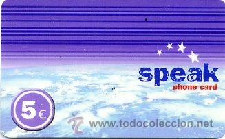 Tarjetas telef&oacute;nicas de colecci&oacute;n: tarjeta telefonica - speak - Foto 1