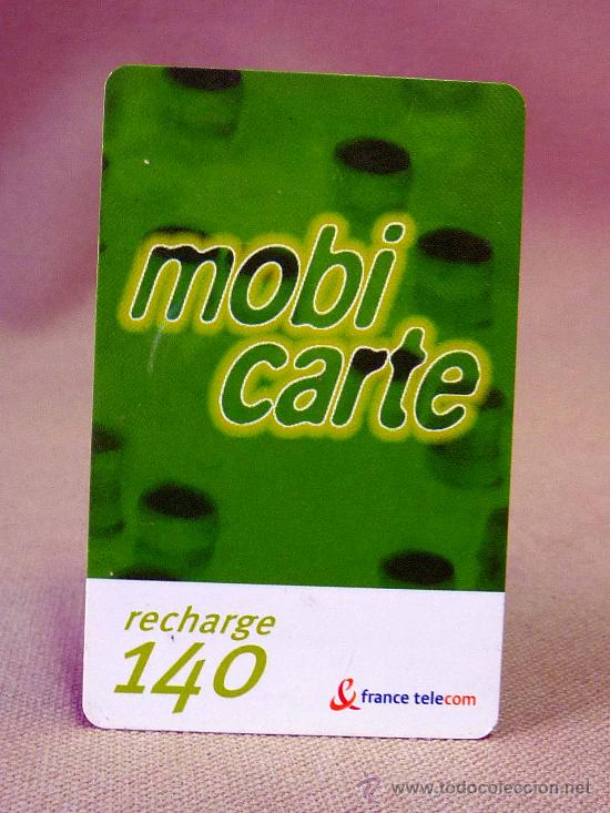 Carte telefoniche di collezione: TARJETA DE TELEFONOS, MOBICARTE, FRANCE TELECOM, 21, 35 EUROS