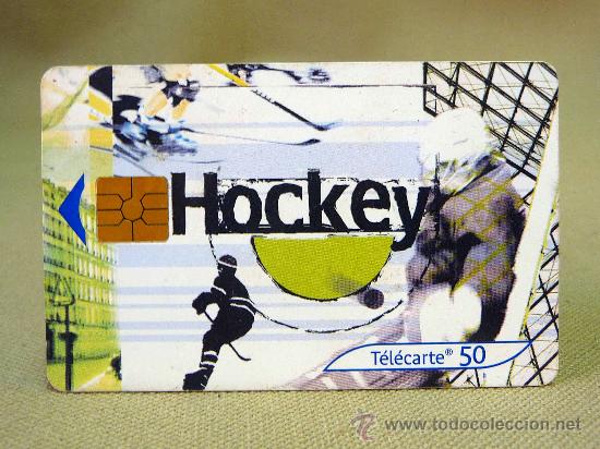 Cartes T&eacute;l&eacute;phoniques de collection: TARJETA DE TELEFONOS, TELECARTE, FRANCE TELECOM, 50 UNITES, HOCKEY