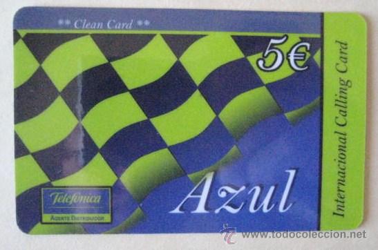 Cart&otilde;es de telefone de cole&ccedil;&atilde;o: TARJETA INTERNACIONAL TELEFONICA. AZUL.. ENVIO GRATIS&iexcl;&iexcl;&iexcl;
