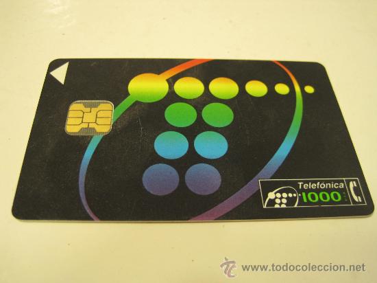 Collection telephone cards: TARJETA TELEFONICA 1000 ptas USADA