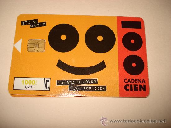 Collection telephone cards: TARJETA TELEFONICA 1000 PTA CADENA CIEN