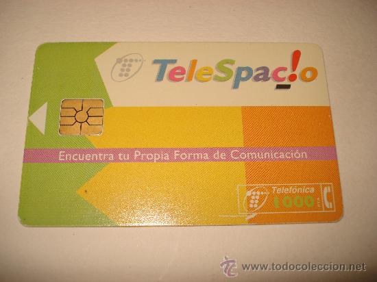 Collection telephone cards: TARJETA TELEFONICA 1000 PTA TeleSpac!o