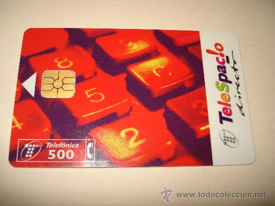 Collection telephone cards: TARJETA TELEFONICA 500 PTA TeleSpac!o