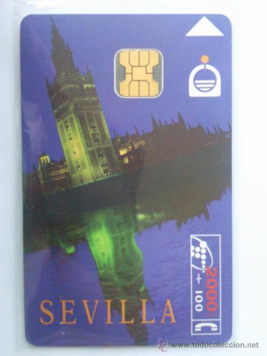 Tarjetas telef&oacute;nicas de colecci&oacute;n: TARJETA TELEFONICA ,- SEVILLA  2000+100 PTA,- USADA ,- TIRADA 40000