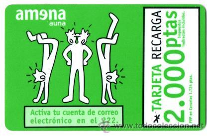 Tarjetas telef&oacute;nicas de colecci&oacute;n: Tarjeta telef&oacute;nica - Amena - Foto 1