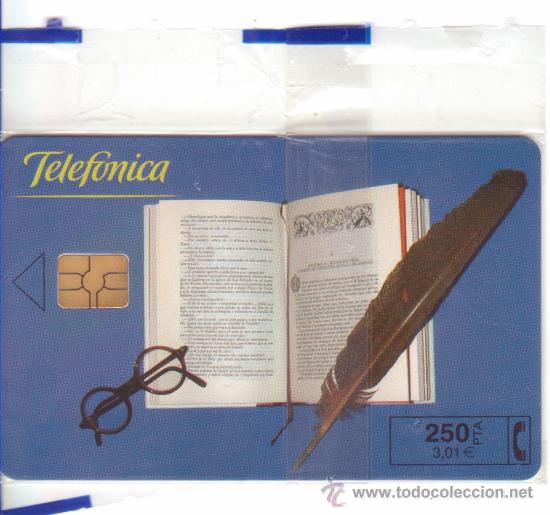 Cartes T&eacute;l&eacute;phoniques de collection: Tarjeta telef&oacute;nica &rdquo;Feria del libro&rdquo;. Totalmente nueva.
