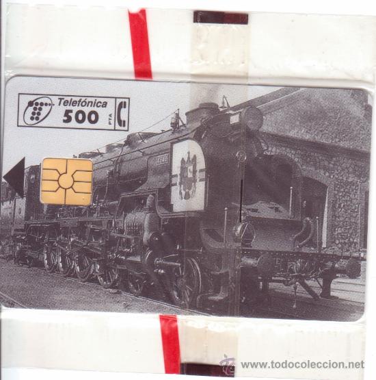 Cartes T&eacute;l&eacute;phoniques de collection: Tarjeta telef&oacute;nica &rdquo;Trenes&rdquo;. Totalmente nueva.