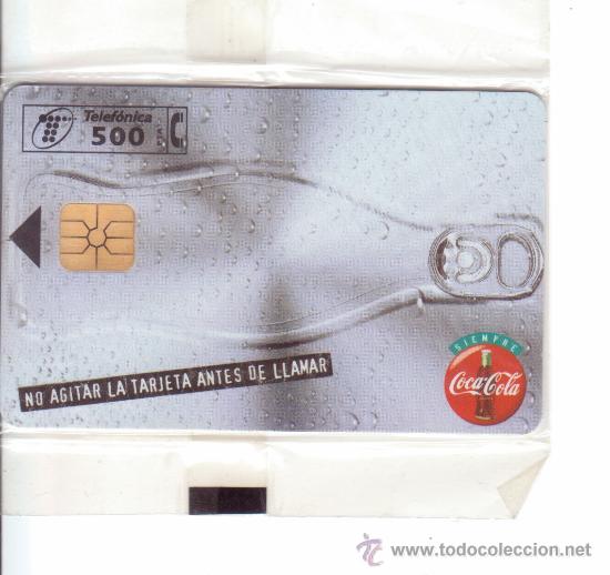Cartes T&eacute;l&eacute;phoniques de collection: TARJETA TELEF&Oacute;NICA &rdquo;Coca Cola&rdquo;. TOTALMENTE NUEVA.