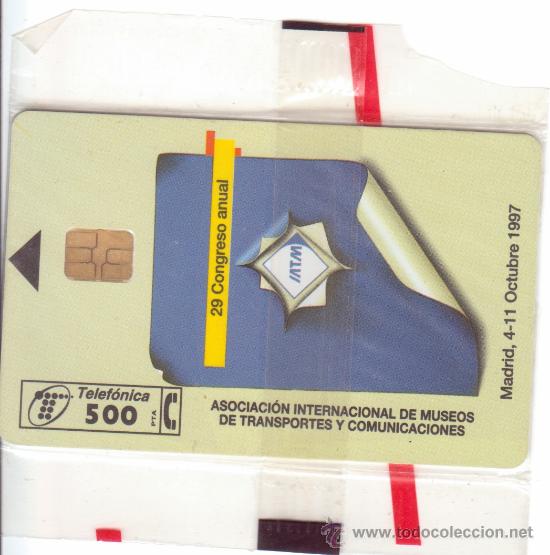 Cartes T&eacute;l&eacute;phoniques de collection: TARJETA TELEF&Oacute;NICA &rdquo;29 C0ngreso Anual ATM&rdquo;. TOTALMENTE NUEVA.