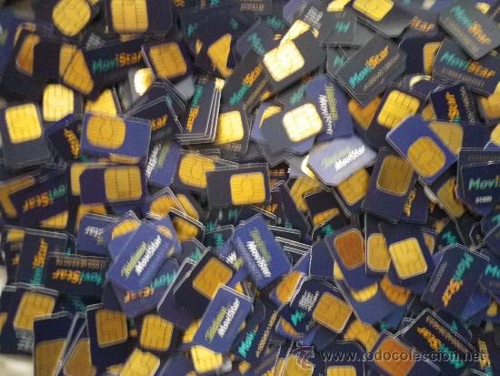 Sammlung von Telefonkarten: LOTE  500 CHIP DE TARJETA TELEFONICA