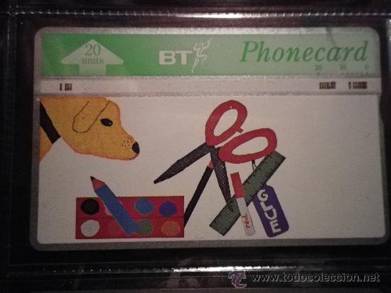 Collection telephone cards: TEL&Eacute;FONO TARJETA TELEFONICA  BT PHONECARD 20