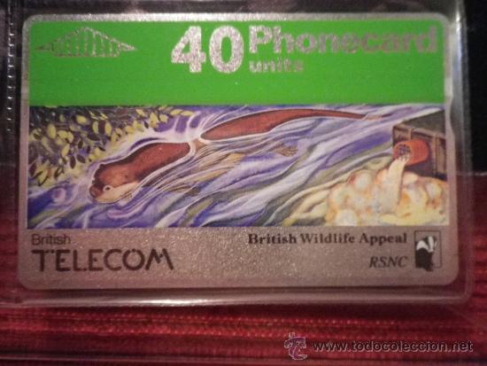 Collection telephone cards: TEL&Eacute;FONO TARJETA TELEFONICA  BT PHONECARD 40 NUEVA