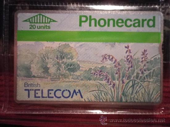 Collection telephone cards: TEL&Eacute;FONO TARJETA TELEFONICA  BT PHONECARD 20 NUEVA