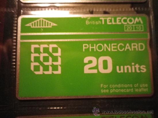 Collection telephone cards: TEL&Eacute;FONO TARJETA TELEF&Oacute;NICA  BT PHONECARD 20 NUEVA
