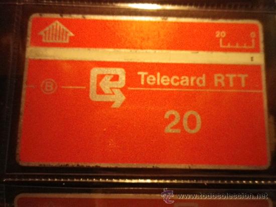 Collection telephone cards: TEL&Eacute;FONO TARJETA TELEF&Oacute;NICA TELECARD RTT 20