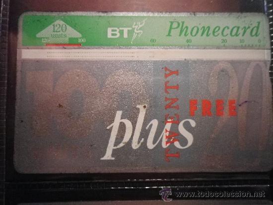 Carte telefoniche di collezione: TEL&Eacute;FONO TARJETA TELEF&Oacute;NICA  BT PHONECARD   120