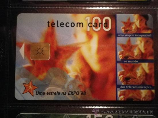 Sammlung von Telefonkarten: TEL&Eacute;FONO TARJETA TELEF&Oacute;NICA PORTUGAL TELECOM    100 EXPO 98