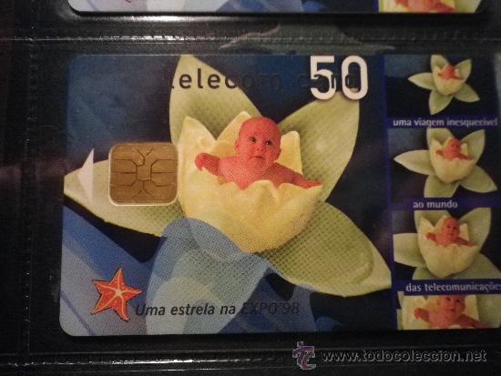 Sammlung von Telefonkarten: TEL&Eacute;FONO TARJETA TELEF&Oacute;NICA PORTUGAL TELECOM    100 EXPO 98