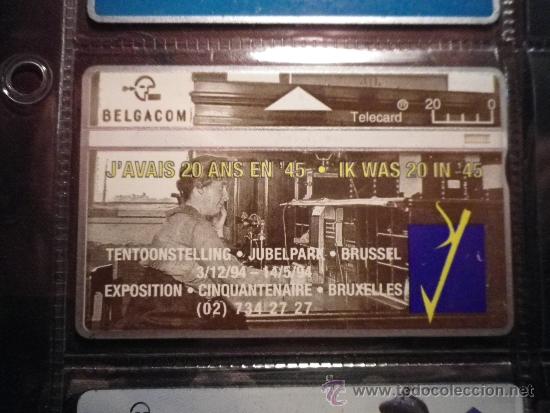 Sammlung von Telefonkarten: TEL&Eacute;FONO TARJETA TELEF&Oacute;NICA  BELGICACOM 20 TELECARD