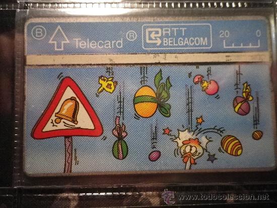 Sammlung von Telefonkarten: TEL&Eacute;FONO TARJETA TELEF&Oacute;NICA  BELGICACOM 20 TELECARD