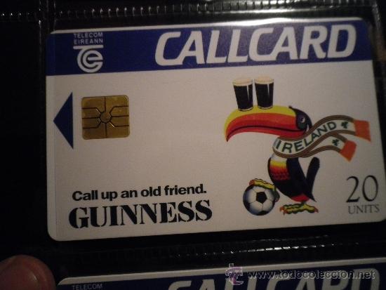 Sammlung von Telefonkarten: TEL&Eacute;FONO TARJETA TELEF&Oacute;NICA DE IRLANDA CALLCRD TELECOM EIREANN