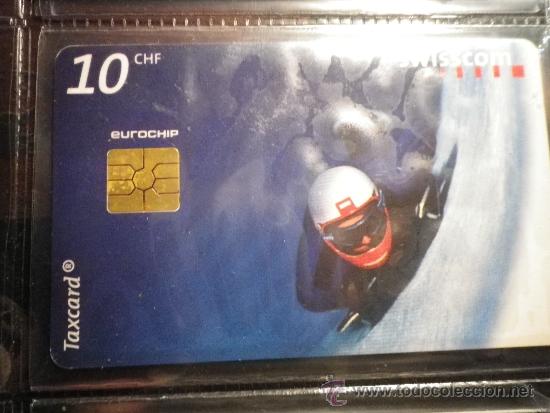 Sammlung von Telefonkarten: TEL&Eacute;FONO TARJETA TELEF&Oacute;NICA DE SUIZA  TAXCARD - 10  SWISSCOM