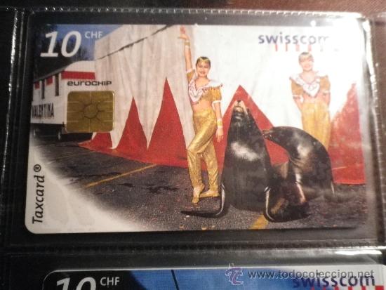 Sammlung von Telefonkarten: TEL&Eacute;FONO TARJETA TELEF&Oacute;NICA DE SUIZA  TAXCARD - 10  SWISSCOM