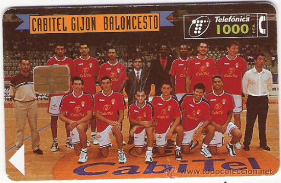 Sammlung von Telefonkarten: TARJETA TELEFONICA - CABITEL GIJON BALONCESTO